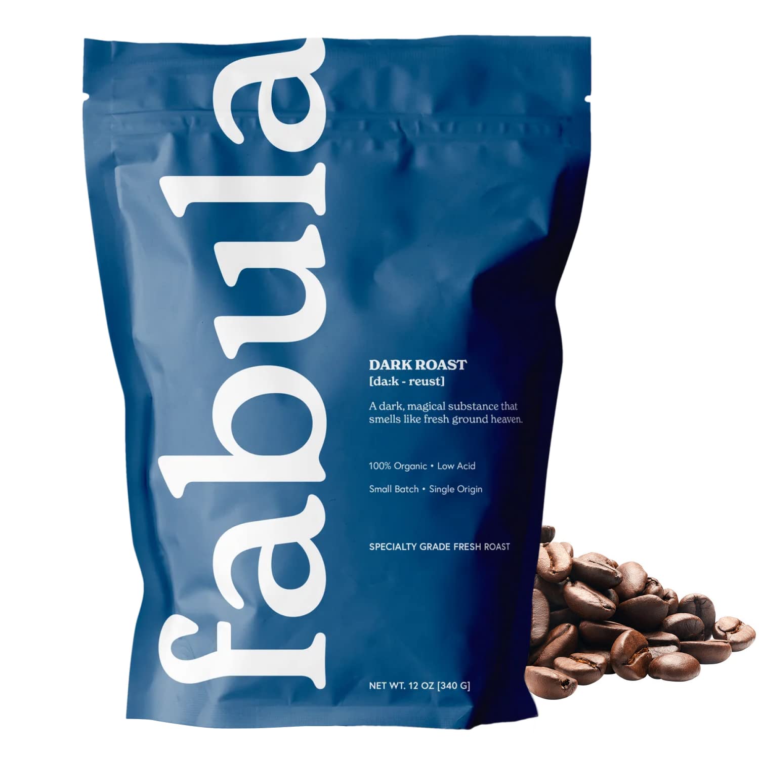 Amazon.com : Fabula Coffee Dark Roast Whole Beans - Organic - Low